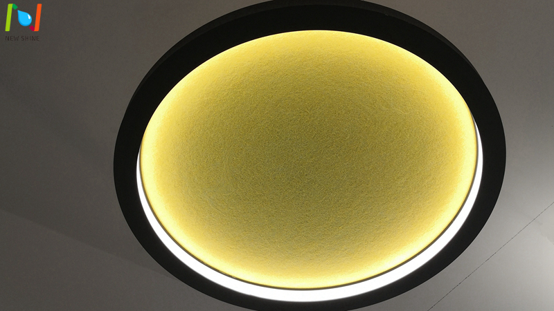 New Shine Lighting acoustic circular chandelier light.jpg