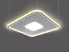 Square LED ceiling lights architectural lighting Cloud Series LL0214BS-90W