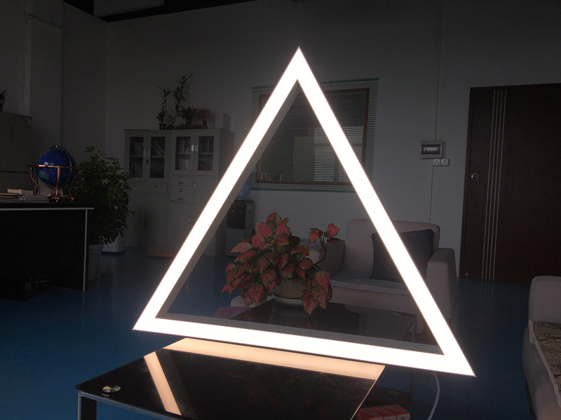 25W Suspended Triangle LED Lights Decorative Lighting LL0188S-25W,  Suspended LED Light, triangle led lighting fixtures, Lighting Fixtures,Tri  decorative lighting,office frame lights,triangle decorative lighting,office  frame lights,triangle led lights