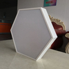 Direct Indirect Lighting Hexagon LED Panel Light Suspended LL0186UDS-80W