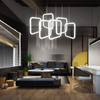 LOOP Square hanging light 360deg illumination lighting fixtures LL0179S-60W