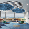 Acoustic Round Grill Ceiling Pendant Fixture LL0308SAC-1212