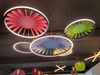 Sound-Absorbing Ring Light Functional and Stylish Ceiling Lighting Solution LL0113S-ACFL