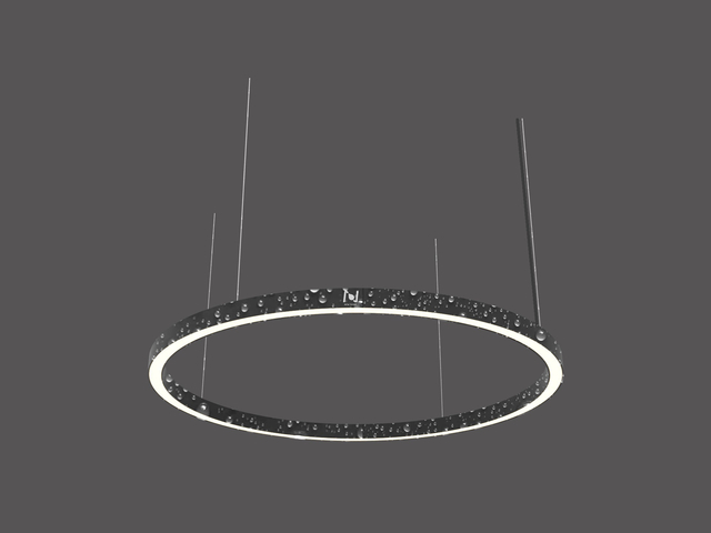 LED IP65 Circular Lighting Pendant Ring Light LL0113S-D23-OR65