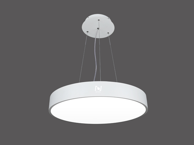 Round Architectural Pendant Lighting LL0112S-40W-RED