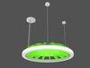 Acoustic Ring Light Modern Sound-Absorbing LED Pendant LL0126S-ACFL