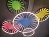 Led Acoustic Ring Light Pendant Decorative Light