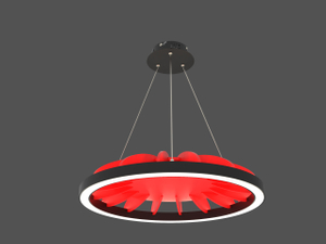 Sound-Absorbing Ring Light Functional and Stylish Ceiling Lighting Solution LL0113S-ACFL
