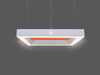 Square Pendant Acoustic Light Architectural Lighting Manufacturers LL0116SAC-40W