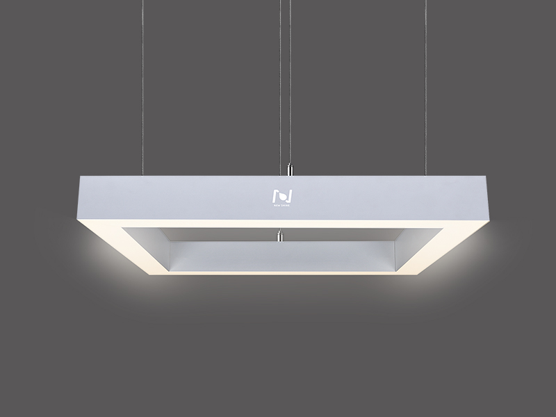RECTANGULAR LED LIGHTS ENERGY EFFICIENT LIGHT ARCHITECTURAL LED LIGHT FIXTURE ARCHITECTURAL LIGHTING Square Linear Light Black Square Hanging Light Square Commercial Ceiling Lighting Square Hanging Pe...