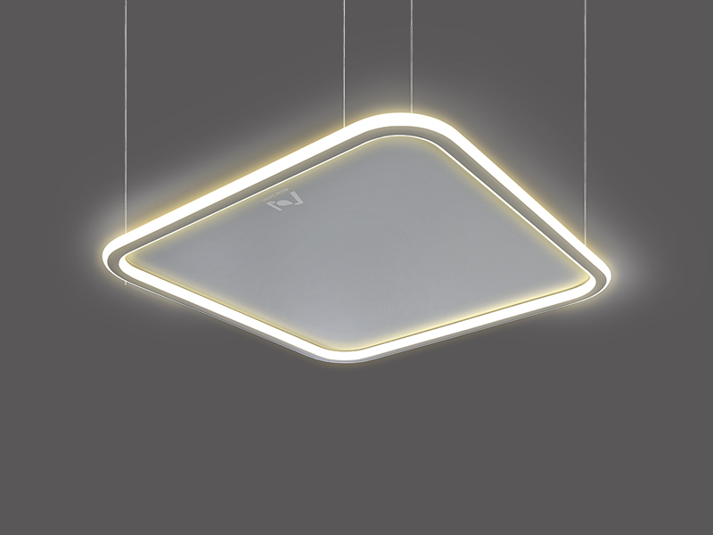 Square Decorative Pendant Lighting Fixture LL0214AS
