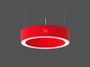 LED Acoustic Circular Ring Lights Pendant Ceiling Lighting Fixtures LL0113SAC-PRO-DM