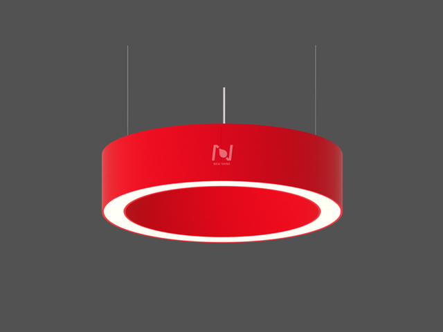 LED Acoustic Circular Ring Lights Pendant Ceiling Lighting Fixtures LL0113SAC-PRO-DM