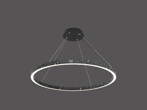 Big Modern Circle Pendant Chandelier LL0113S-D197-OR65