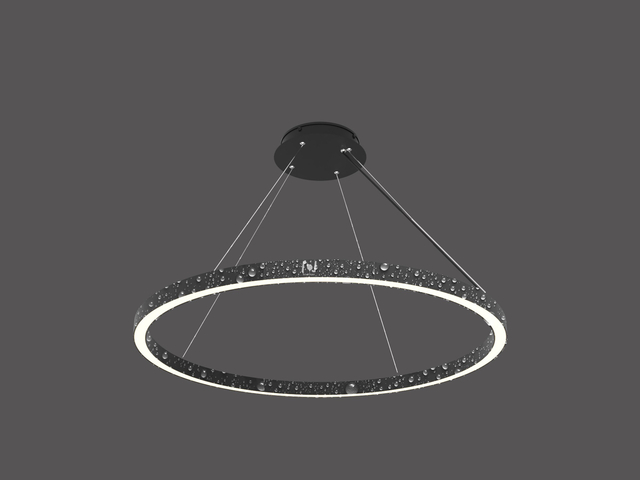 Big Modern Circle Pendant Chandelier LL0113S-D197-OR65