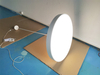 Stem Mounted Ceiling Light Moon Light LL0112ST