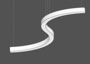 ORBIT Series Curve Light with 360 Degree Illumination Customise Lighting 