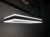 50W Square Rectangle Pendant Light LL0210UDS-50W