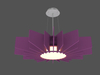 WING LED Pendant Lighting Fixtures Acoustic Decorative Light LL0403SAC-LM